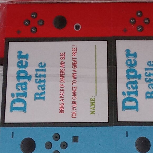 NEW Baby Shower Diaper Raffle Tickets for Game - Picture 6 of 7